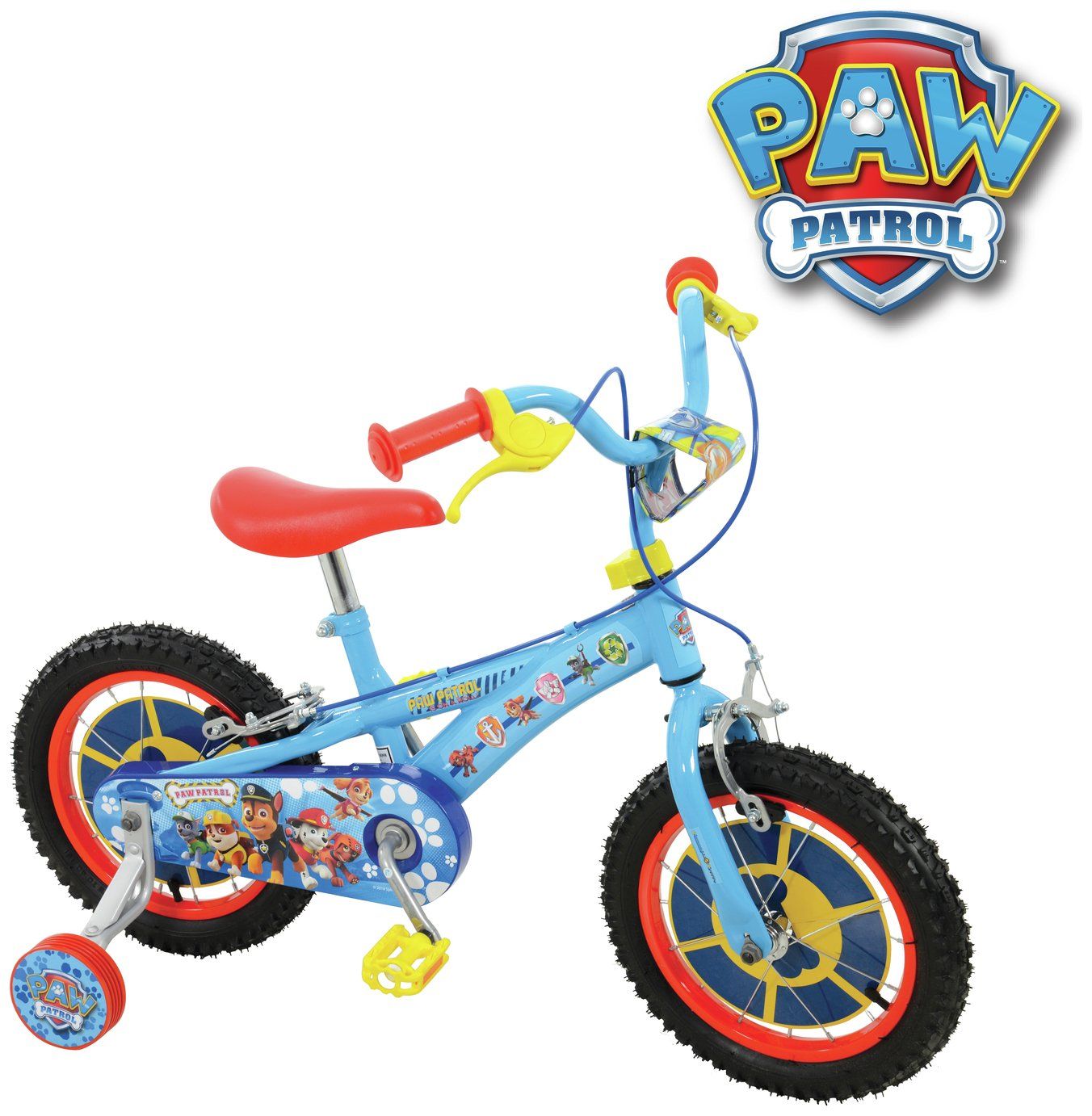 paw patrol bike 14 inch