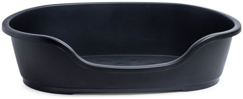 Petface Black Plastic Dog Bed...