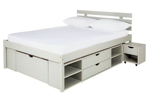Argos Home Ultimate Storage Grey Double Bed Frame Compare Silverburn Ping Centre Glasgow Ultimate Storage Grey Double Bed Frame, Single Bed With Storage Drawers Argos