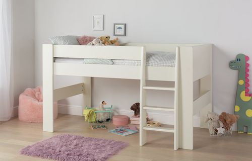 Argos Home Memphis Mid Sleeper Bed Frame White 230 00 Female First Shopping Queen size farmhouse metal wood bed frame, platform bed frame with headboard and footboard. female first