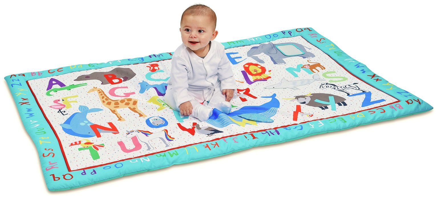 chad valley baby bright ocean large playmat
