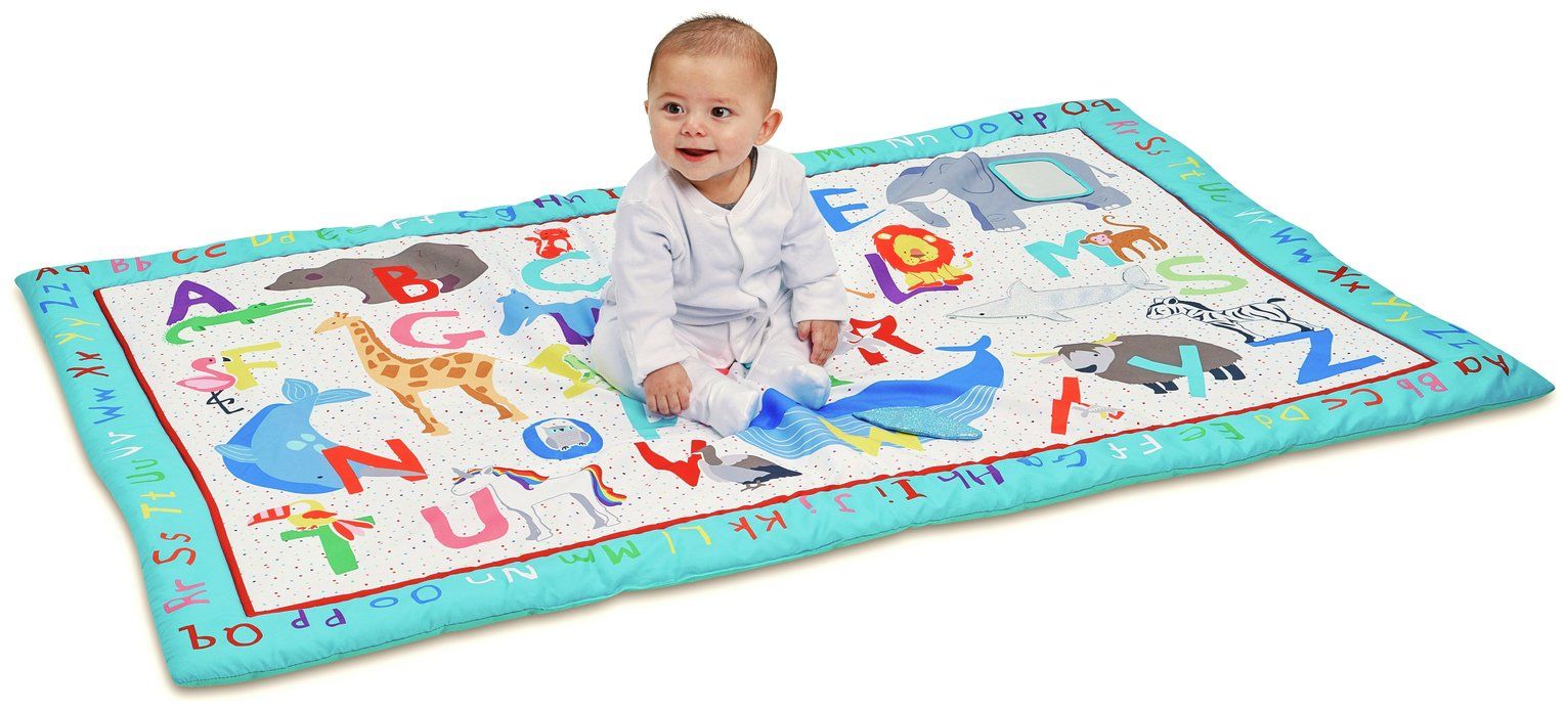 chad valley baby bright ocean large playmat