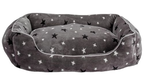 Stars Plush Square Bed -...