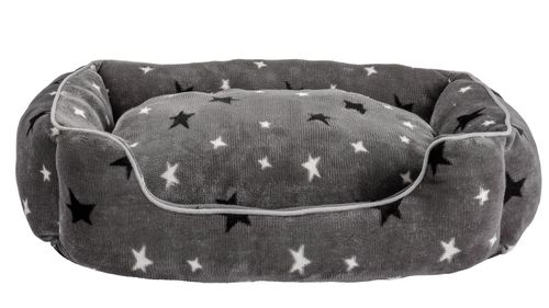 Stars Plush Square Bed -...