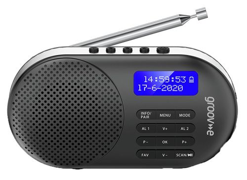 Groov-e Milan Portable DAB/FM...