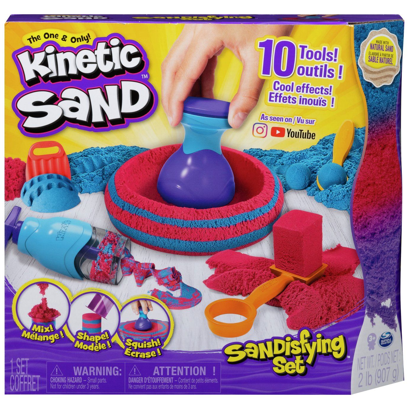 kinetic sand folding sandbox argos
