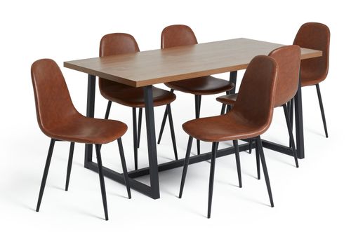 Habitat Nomad Oak Dining...