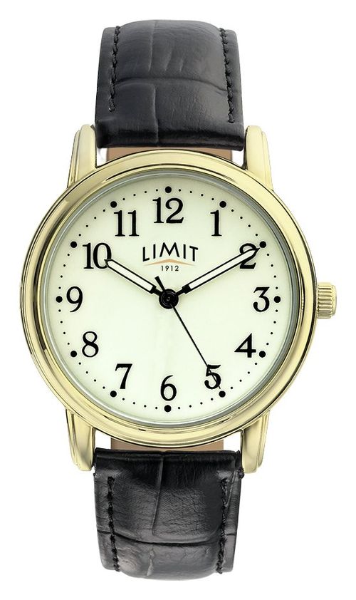 Limit Men's Glow Dial Gold...