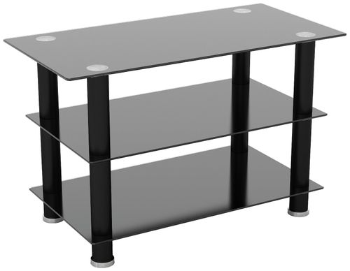 AVF Glass up to 40 Inch TV Stand - Black