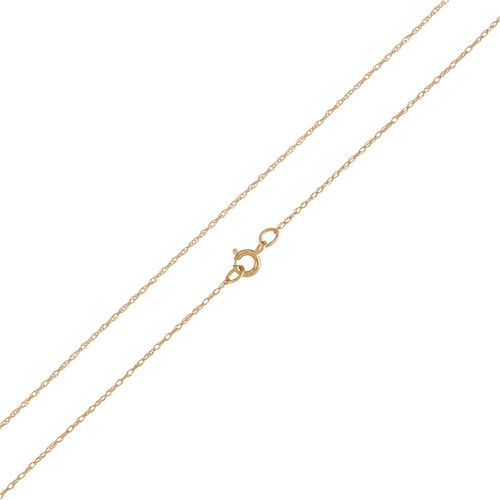 Revere 9ct Yellow Gold Prince of Wales Pendant Necklace