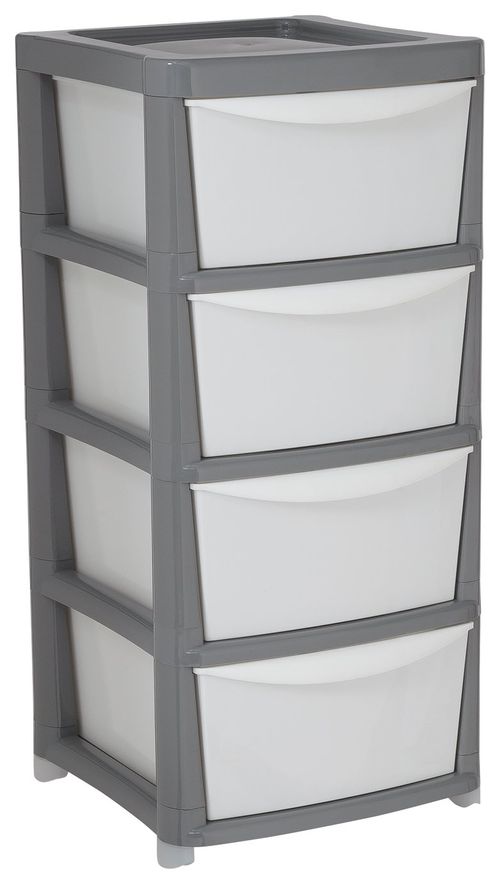 Argos Home 4 Drawer Plastic...