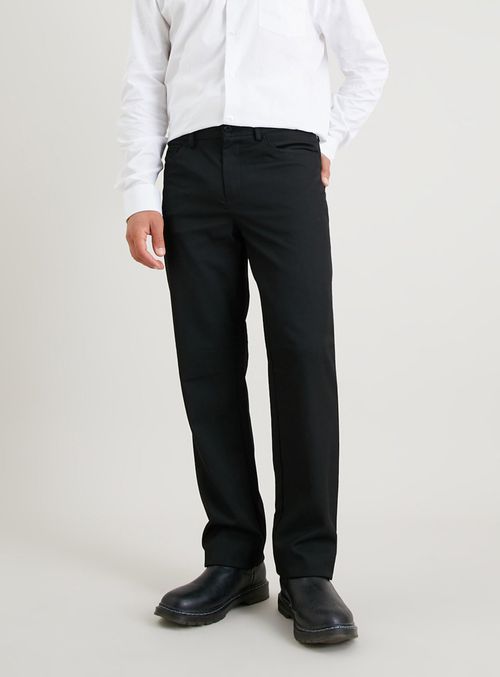 Black Regular Fit 5 Pocket...