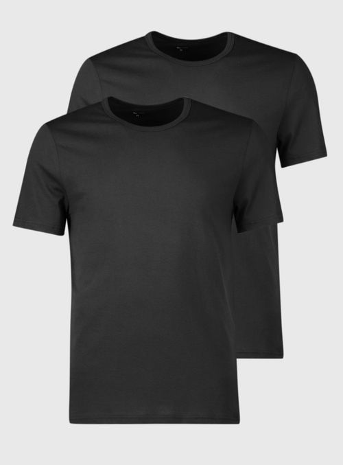 Black Crew Neck T-Shirts 2...