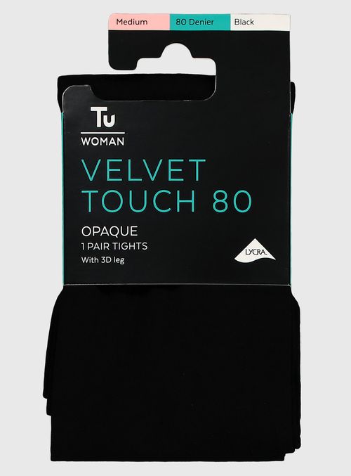 Black Velvet Touch 80 Denier...