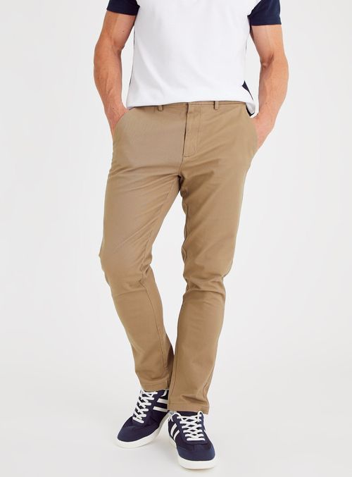 Neutral Skinny Fit Chino With...