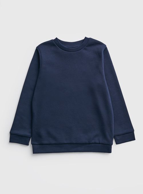 Navy Longline Sweatshirt 11...