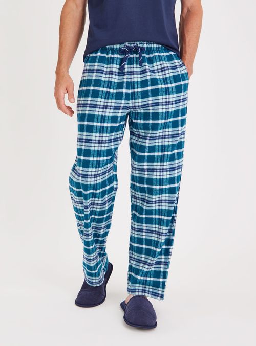 Green Fleecy Pyjamas Bottoms L