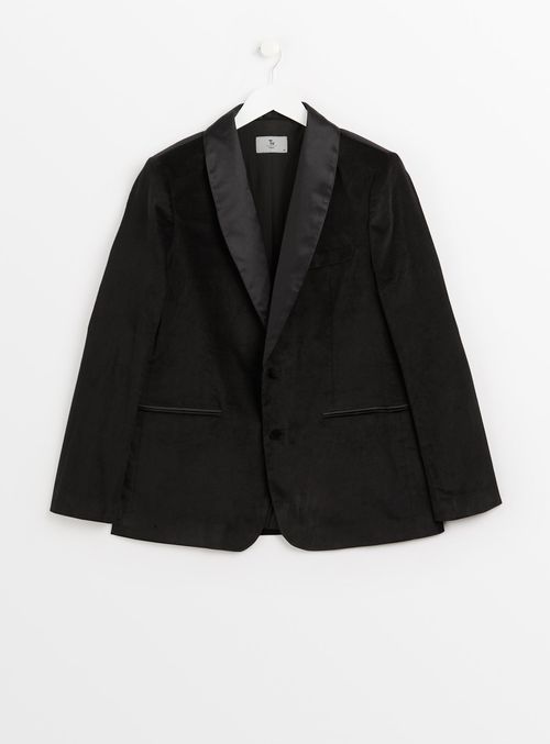 Black Velvet Blazer S