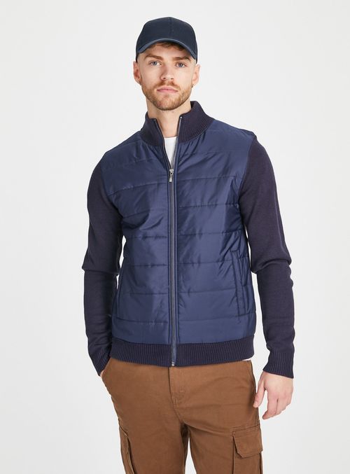 Navy Zip-Through Bomber...