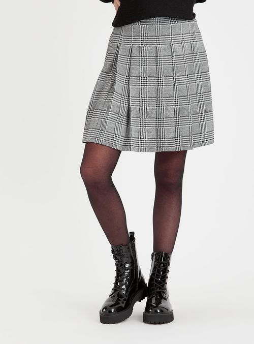 Mono Check Mini Skirt 18