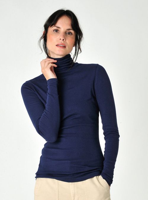 BURGS Agnes Jersey Roll Neck...