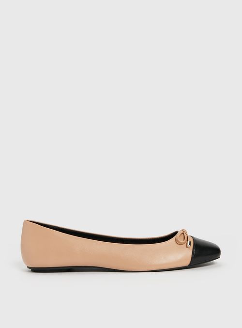 Colour Block Ballerina Pumps 8