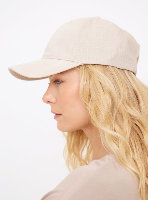 Oatmeal Baseball Cap With...