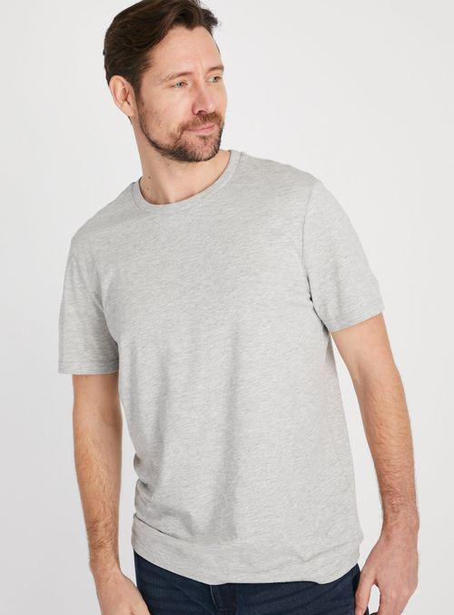 Grey Marl Core T-Shirt L