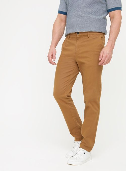 Tan Core Slim Fit Chino...