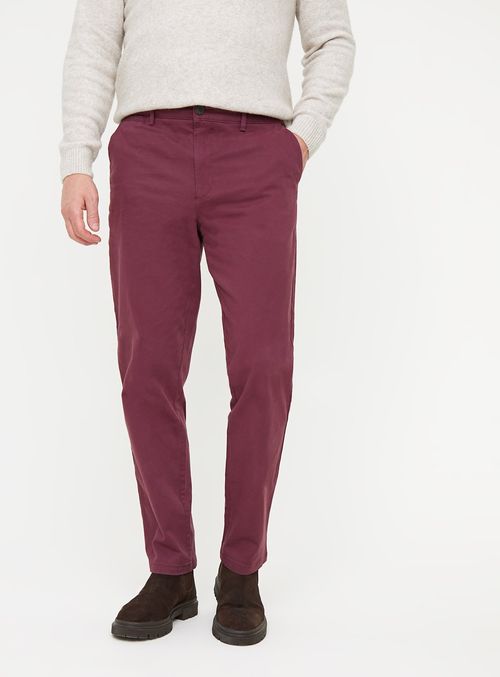 Purple Straight Leg Chino...