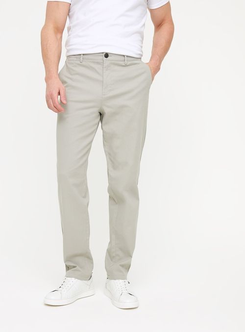 Grey Straight Leg Core Chino...