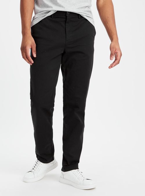 Black Shower Resistant Chinos...