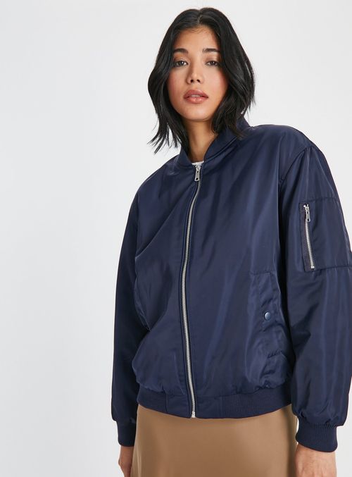 Navy Bomber Jacket 10