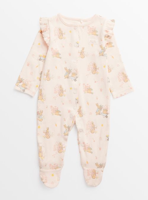 Peter Rabbit Pink Sleepsuit...