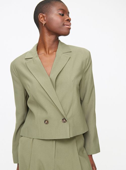 Fern Green Boxy Blazer 20