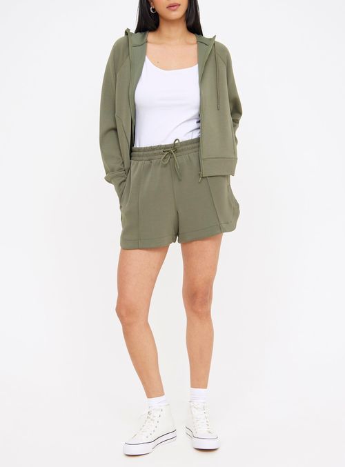 Khaki Elevated Coord Runner...