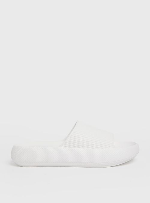 White Recycled Slip-On...