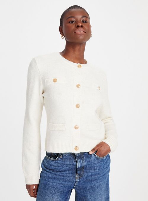 Oatmeal  Knitted Cardigan 14