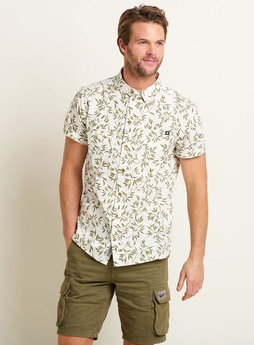 BRAKEBURN Bamboo Leaf Shirt L