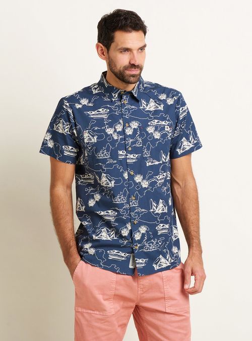 BRAKEBURN Harbour Shirt S