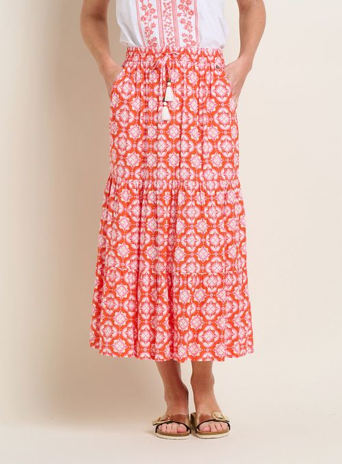 BRAKEBURN Moroccan Tile Skirt...