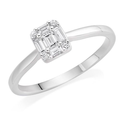 18ct White Gold Diamond...