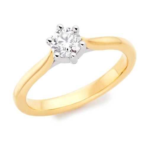 18ct Yellow Gold Diamond...