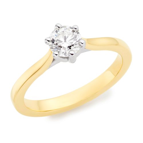 18ct Yellow Gold Diamond...