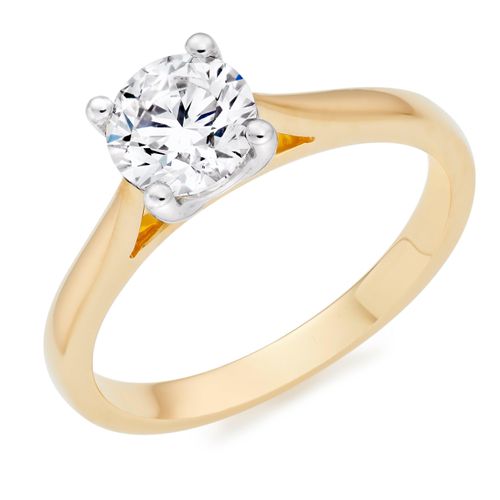 18ct Yellow Gold Diamond...