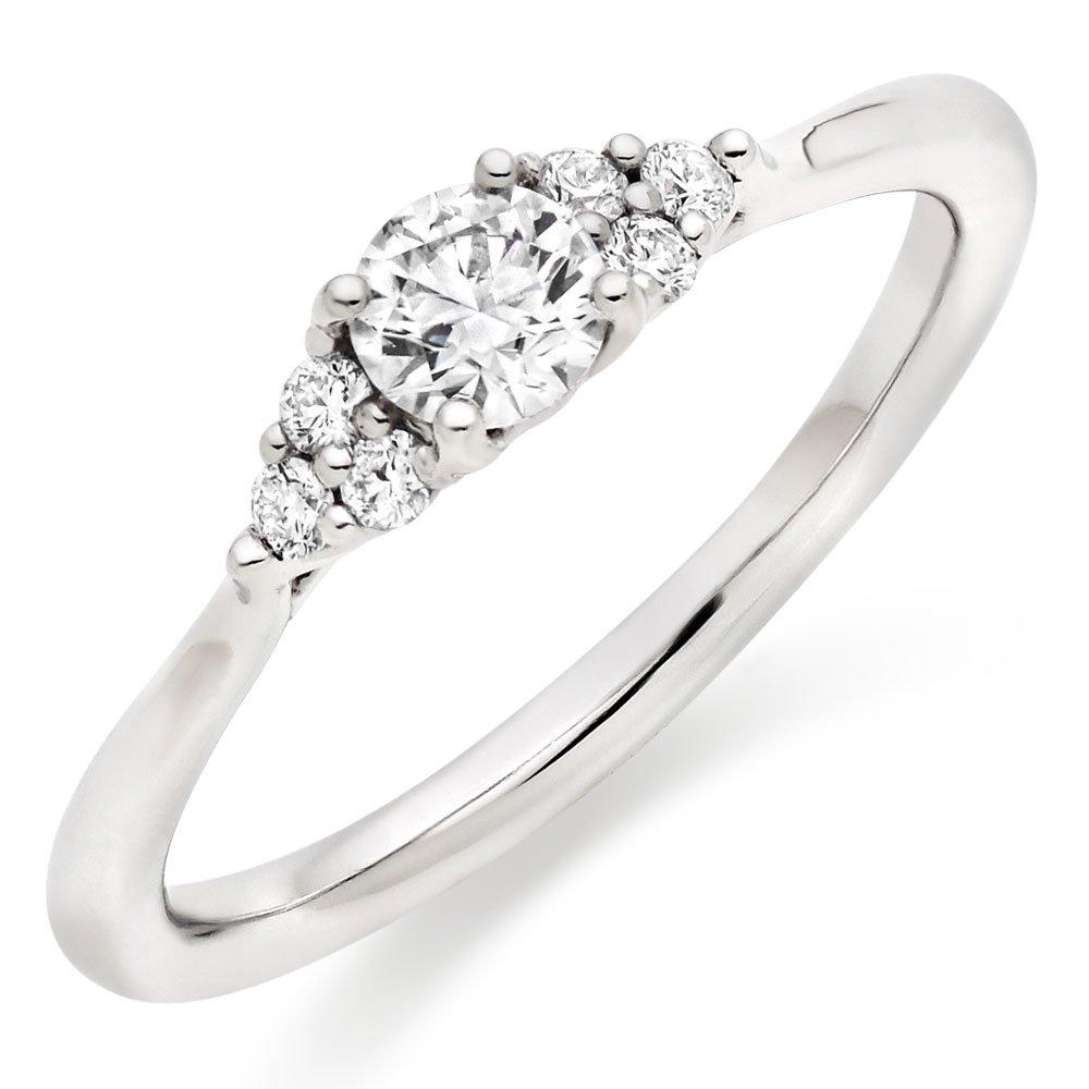 Queen anne shop engagement ring