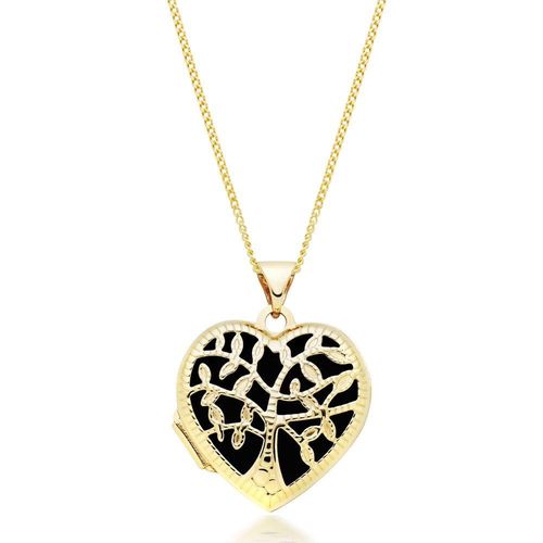 9ct Yellow Gold Tree Heart...