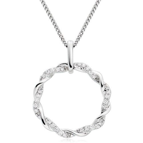 Entwine 9ct White Gold...