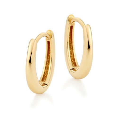 9ct Yellow Gold Hoop Earrings