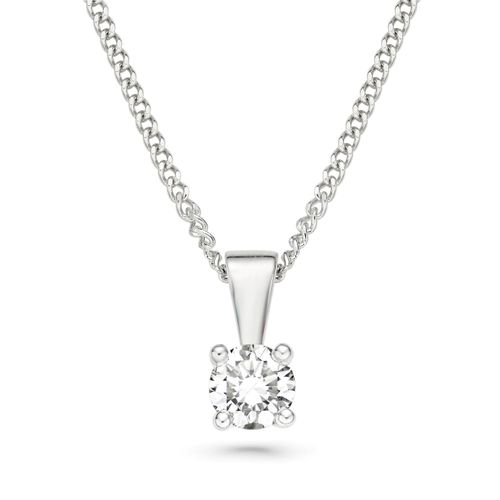 9ct White Gold Diamond...